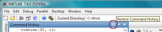 Restore Button