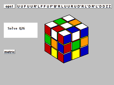 Équations mathématiques du Rubik's Cube | Impression photo