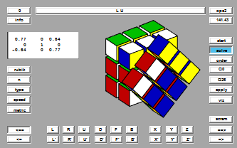 Rubik's Cube » Cleve's Corner: Cleve Moler on Mathematics and Computing -  MATLAB & Simulink