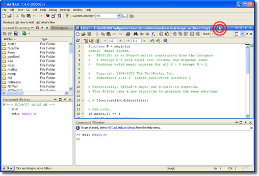 MATLAB Desktop