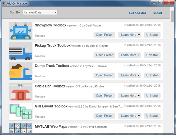 matlab install toolbox from command line