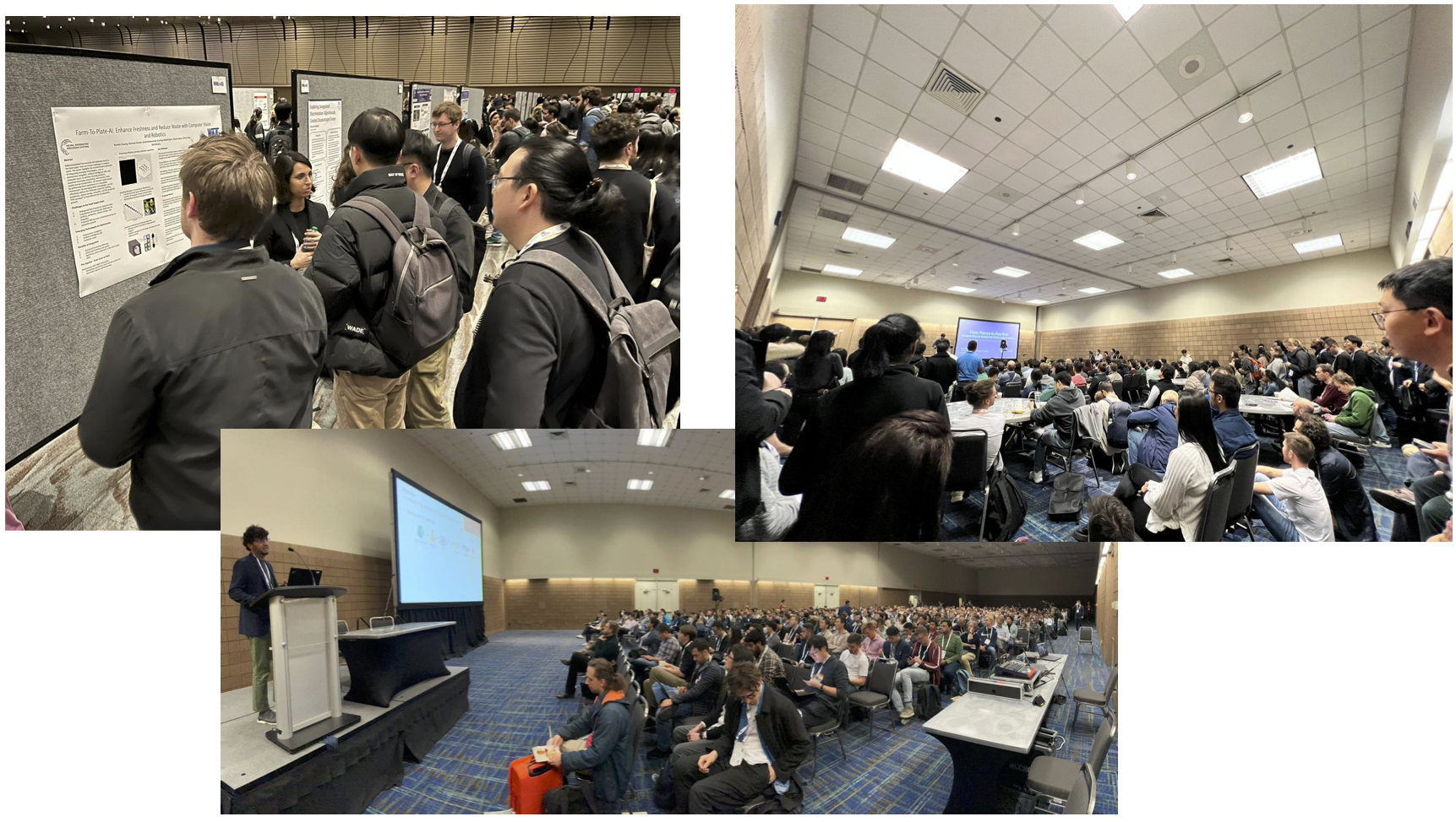 MathWorks talks and poster at NeurIPS with large number of attendees