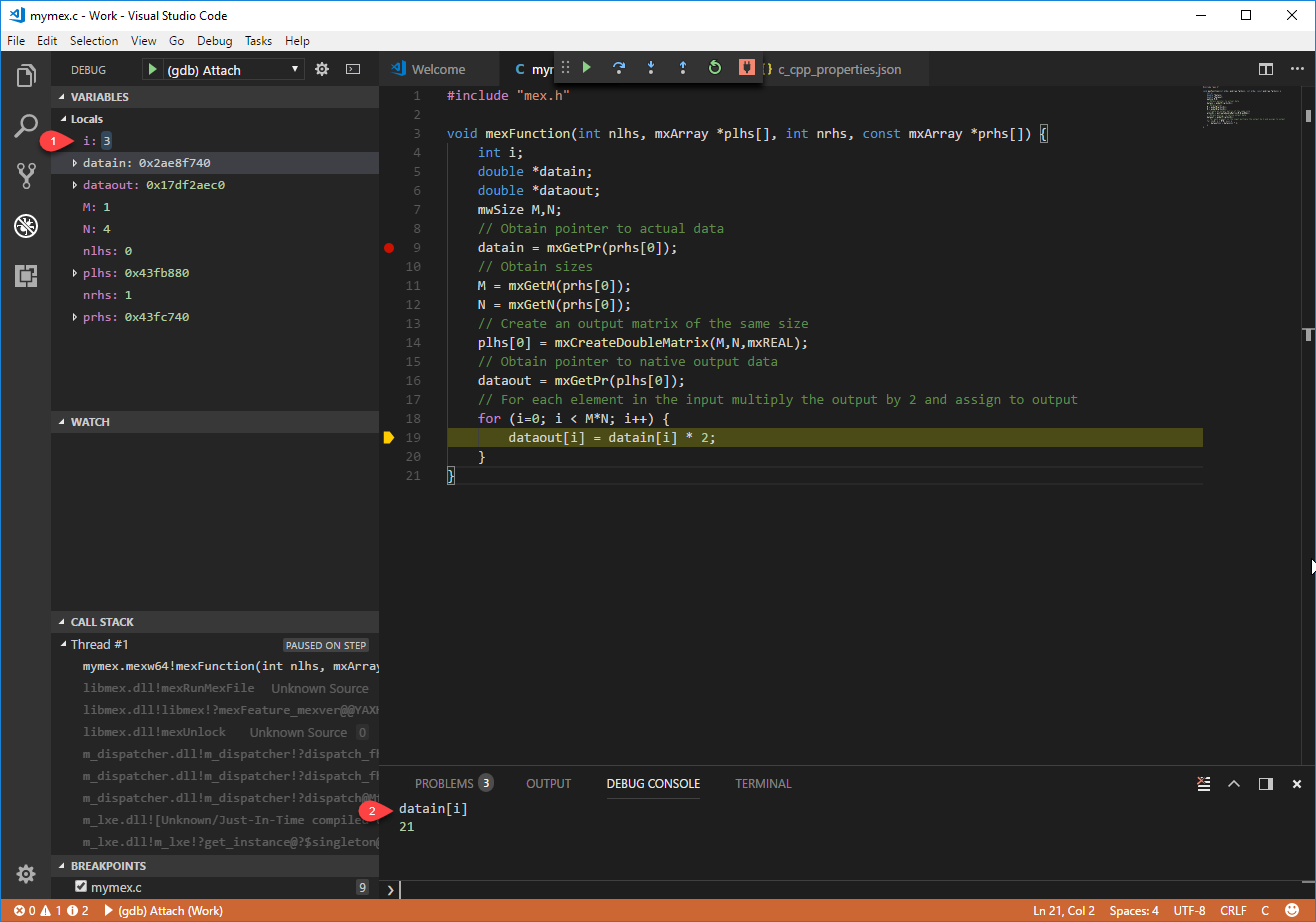 how to use visual studio code debugger