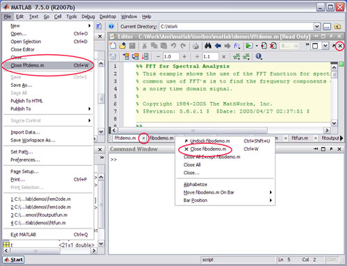 matlab comment bracket