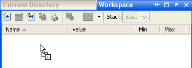 Dropping file onto Workpsace