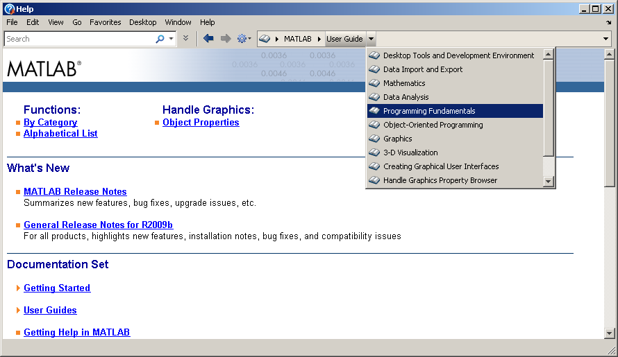 Slimming Down The Help Browser Matlab Community Matlab Simulink