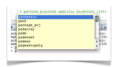 Tab To Narrow Completions Matlab Community Matlab Simulink