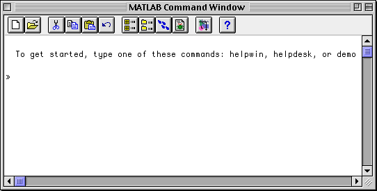 Mac command window, r9