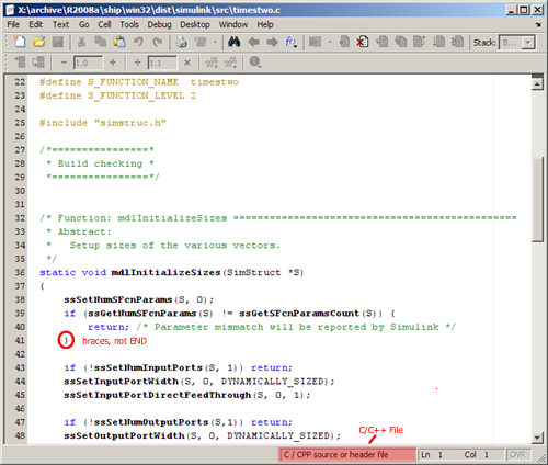 MATLAB Editor