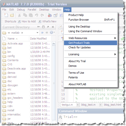 matlab rf toolbox trials