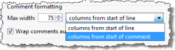 Code Folding Preferences