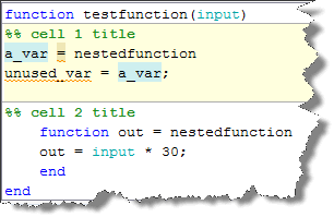 Variable Highlighting in the Editor