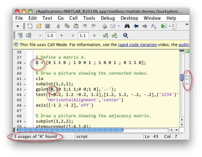 how to define unknown variables in matlab 2009