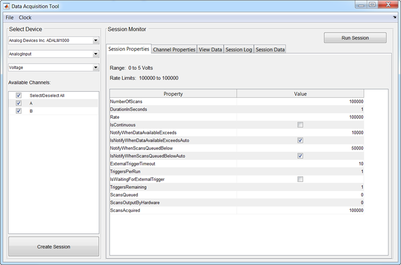 Data Acquisition Tool » File Exchange Pick of the Week - MATLAB 