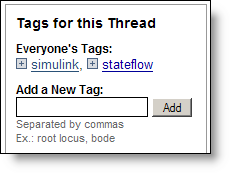 Add tags to posts you read