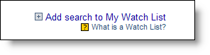 Add search to my watch list links