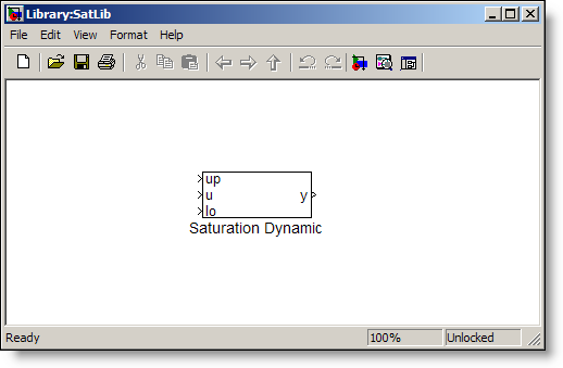 The saturation library diagram.