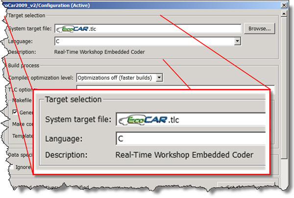 An imaginary EcoCAR System TLC file.