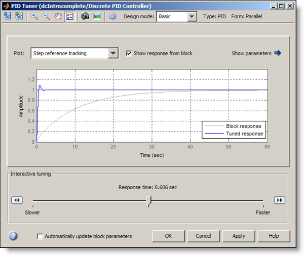 PID Tuner Interface