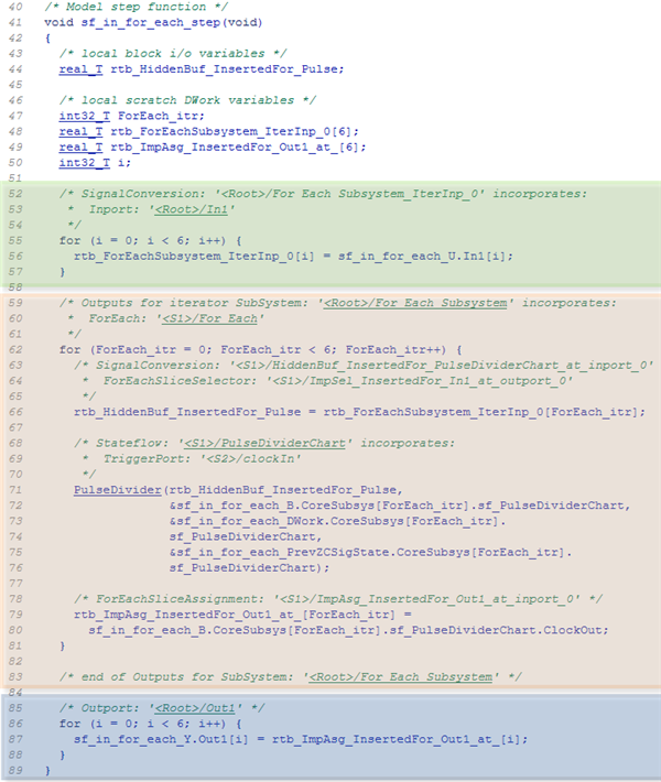 Copying the inputs into a contiguous vector