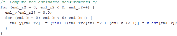 Kalman Filter From Matlab To Embedded C Code Guy On Simulink Matlab Simulink