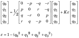 Integration using quaternions