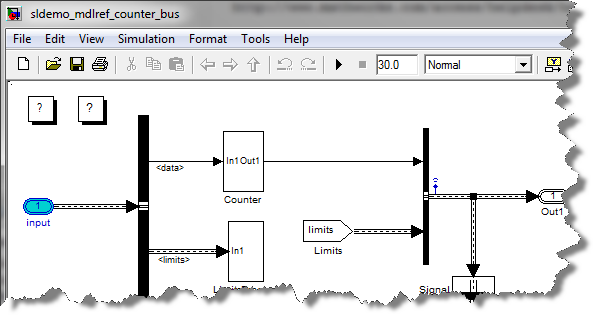 Found block highlighted