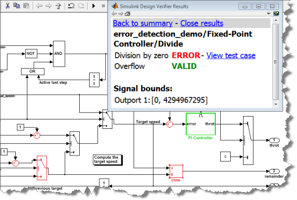 Detecting Divide By Zero Errors Guy On Simulink Matlab