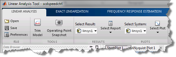 Linear Analysis tab