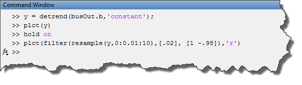 processing bus data using MATLAB timeseries