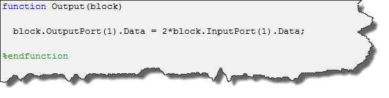 Times two s-function output method