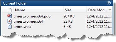 PDB file continaing debug symbols