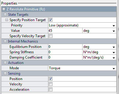 Revolute Joint Dialog