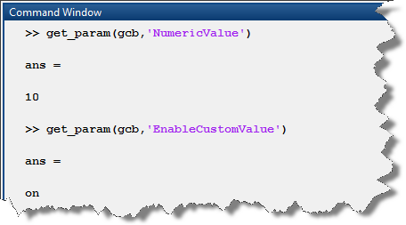 Dialog Parameters