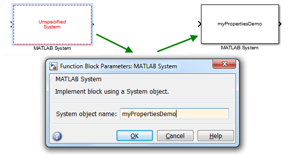 Creating a System Object Block