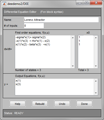 Differential Equation Editor