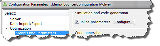 Inline Parameters