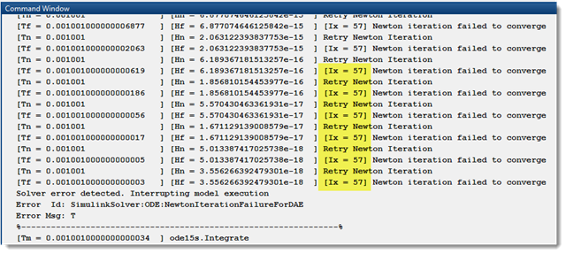 tracing output