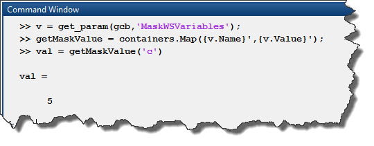 Getting Mask Parameters