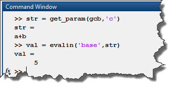 Getting the value of a mask parameter