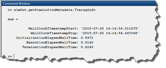 Model Metadata TimingInfo