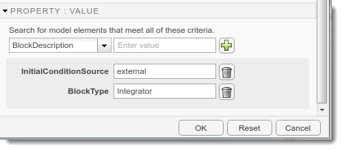 Advanced Search Settings Parameter value