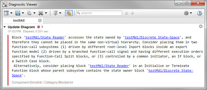 State Reader Error