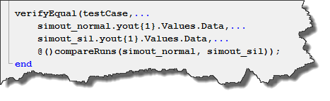 Diagnostic function camparing runs