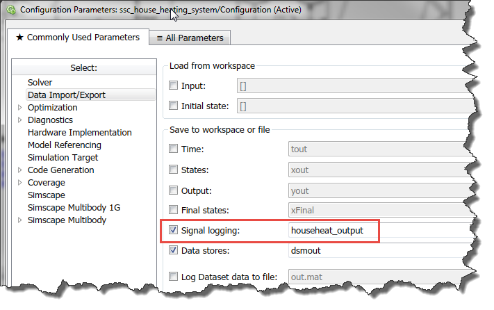 Enable Logging in dataset format