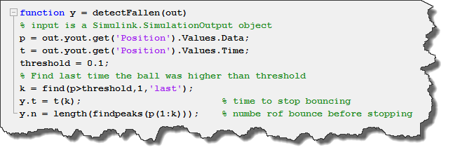 Post Simulation Function