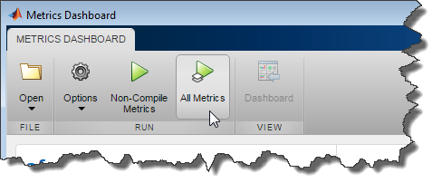 Launching the Metrics Dashboard