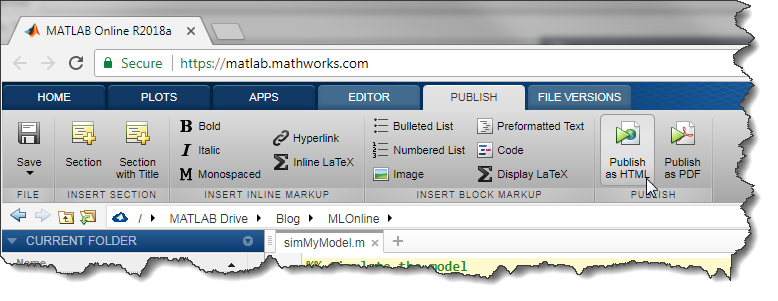 Matlab Online Matlab Mobile Matlab Drive And Simulink Guy On