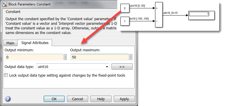 Specify Ranges