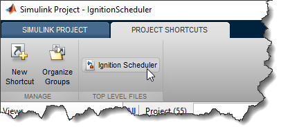 Simulink Project Shortcut